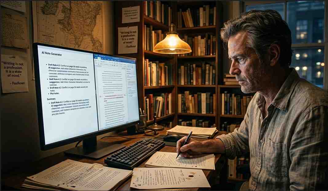 AI tools and human workflow in the ghostwriting industry