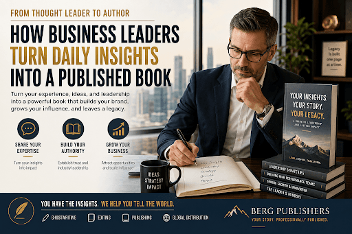 How CEOs and business leaders turn daily insights into a published book