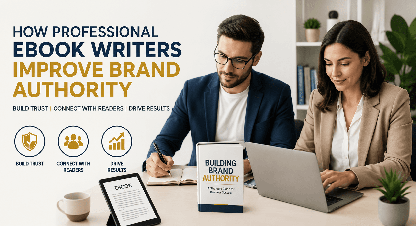 Hire an EBook Writer to Build Brand Authority