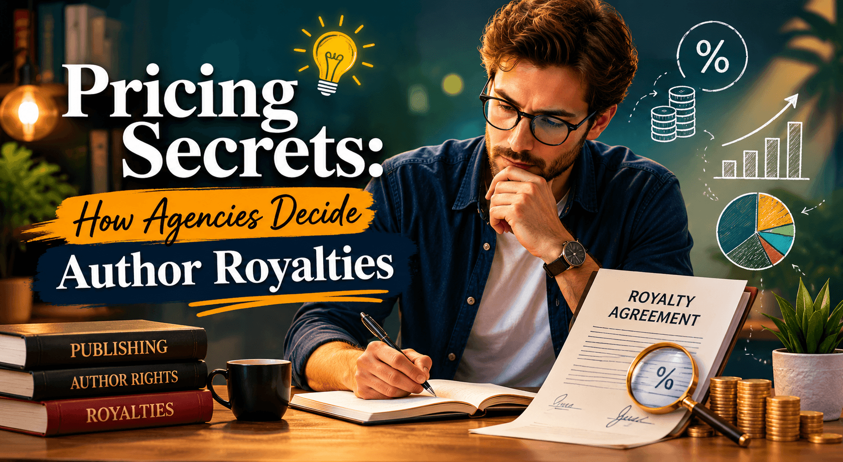 Pricing Secrets: How a Book Publishing Agency Decides Author Royalties?