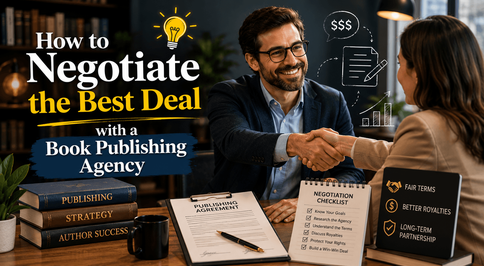 How to Negotiate the Best Deal with a Book Publishing Agency (2026 Guide)
