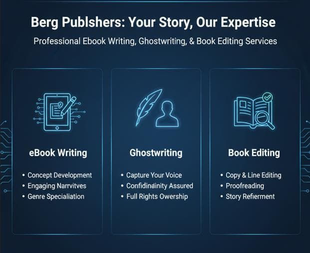 Professional eBook writing, ghostwriting and editing services have become an ethical cheat code for authors looking for smart publishing solutions.