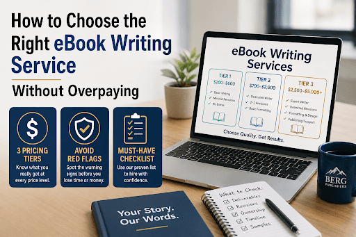 How to choose the right eBook writing service without overpaying