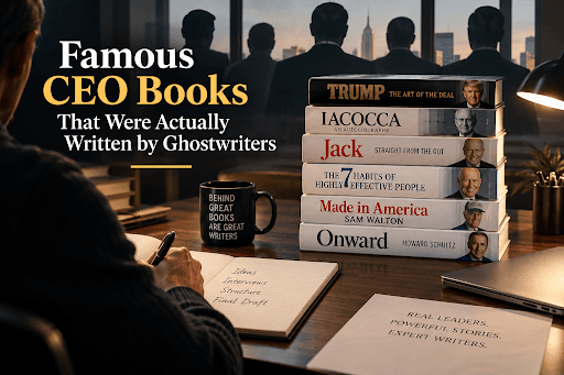 Famous CEO books that were written by ghostwriters — Berg Publishers
